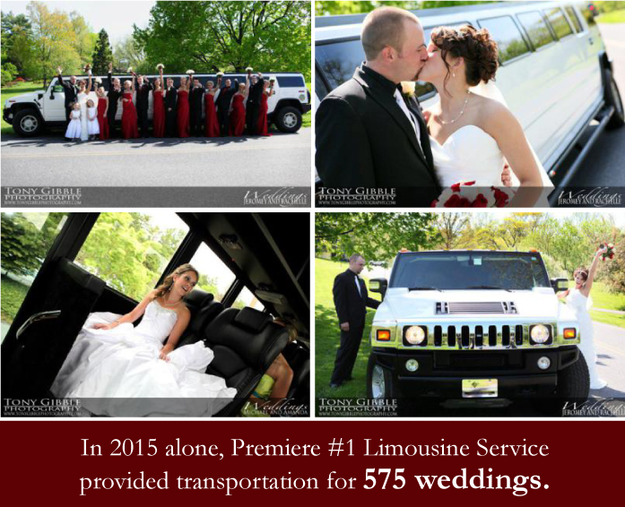 limousine and transportation services for weddings in PA