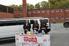 Toys for tots marines with hummer